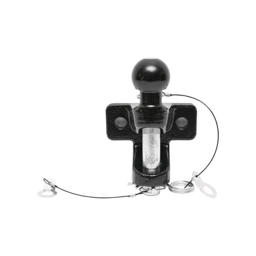 Coupling trailer with bolt, ball and safety, maximum weight 3500kg.