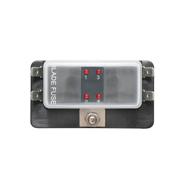 Flat fuse box with 4 slots Breckner Germany