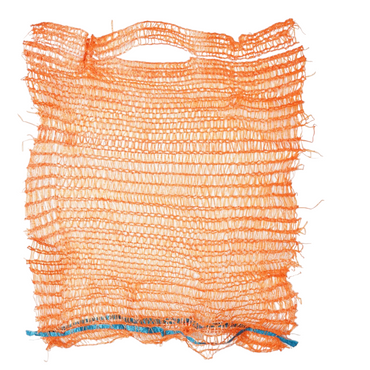 Rascheling bag with handle 270x350mm for vegetables 5Kg orange with handle