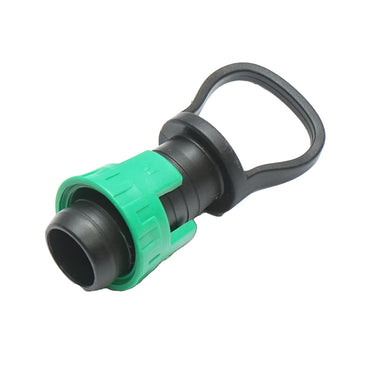 Cap with ring for drip tape D17mm irrigation systems Breckner Germany