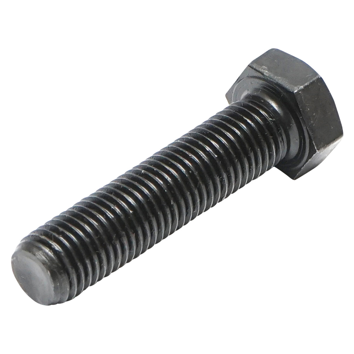 Black screw with hexagonal head DIN 960 M12x1.5x50 G10.9 100 pcs/bag