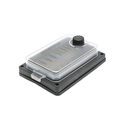 Flat fuse box with 10 slots Breckner Germany