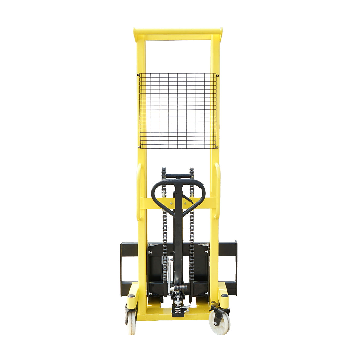 Manual pallet truck with a maximum load of 1.5T and a maximum height of 1.6m