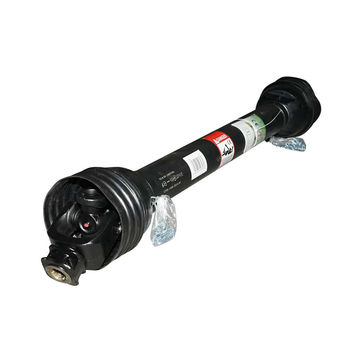 Cardan 1400 mm S9, Z=6, 1 3/8 with star type pipe (cross 41x108)