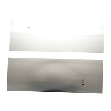 Set of 2 rectangular reflective plates for trailer 565x195mm Breckner Germany