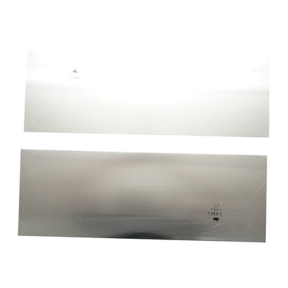 Set of 2 rectangular reflective plates for trailer 565x195mm Breckner Germany