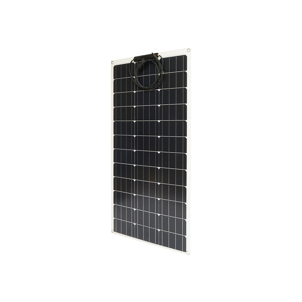 100W monocrystalline photovoltaic solar panel, flexible, with cable and MC4 connectors Breckner Germany