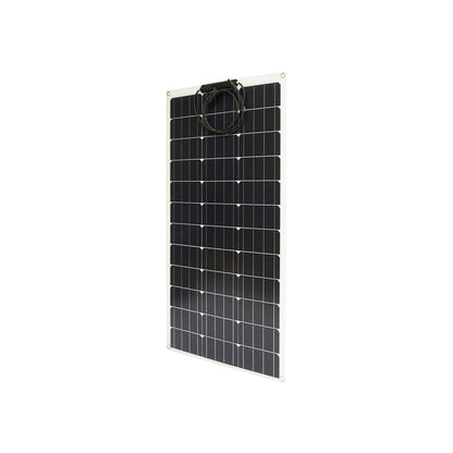 100W monocrystalline photovoltaic solar panel, flexible, with cable and MC4 connectors Breckner Germany