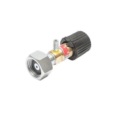 Gas regulator tap for mechanical cannon with explosion to scare birds