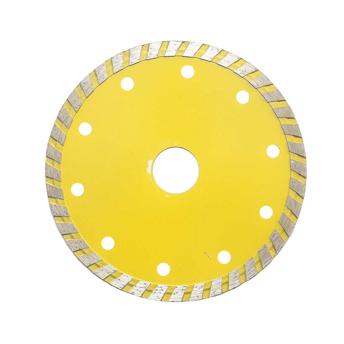 Turbo sintered diamond disc 125x22.23mm, max speed 12200rpm, wet/dry cutting for stone, tiles, ceramics, marble Crownman