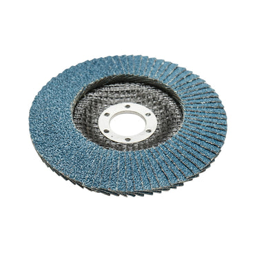 Zirconium abrasive grinding disc for cutting and polishing metal, stainless steel P40, 125mm Breckner Germany