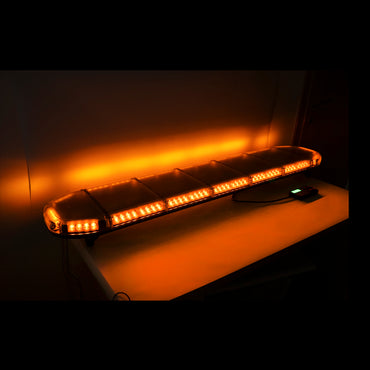 12-24V flashing light ramp with yellow light 1520x275x125mm Breckner Germany