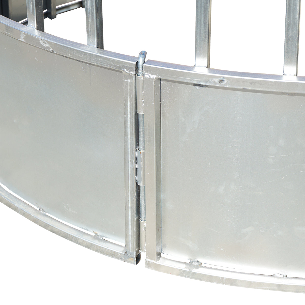 Feeding trough for round animals with hay bales with 15 places D=1.9m