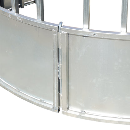 Feeding trough for round animals with hay bales with 15 places D=1.9m