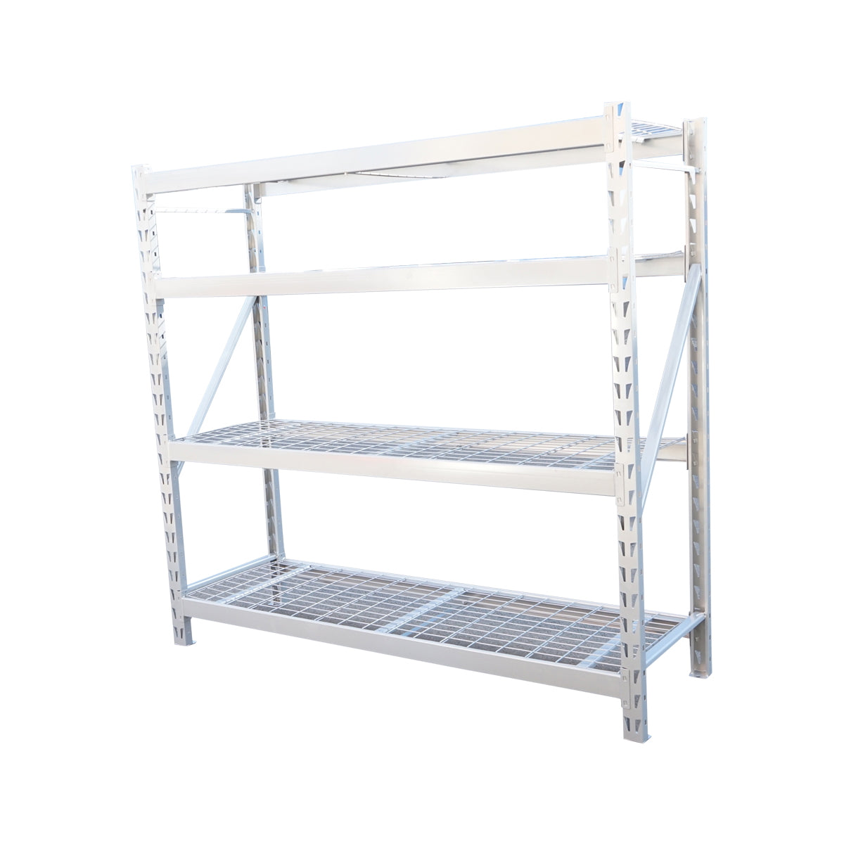 Heavy duty metal shelf with 4 shelves 1960x610x1830mm