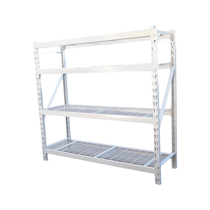 Heavy duty metal shelf with 4 shelves 1960x610x1830mm
