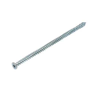 Screw for mounting windows/doors 7.5x132mm galvanized steel type torx TX30, 100 pcs/box