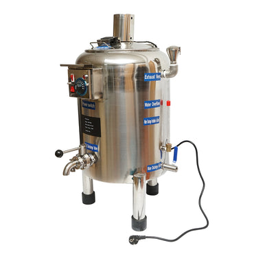 Stainless steel automatic pasteurization machine for milk, juices, capacity 20L, 305x350x300mm