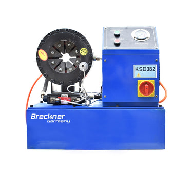 Hydraulic hose crimping machine fi6-38mm 220V 3kW with quick change Breckner Germany