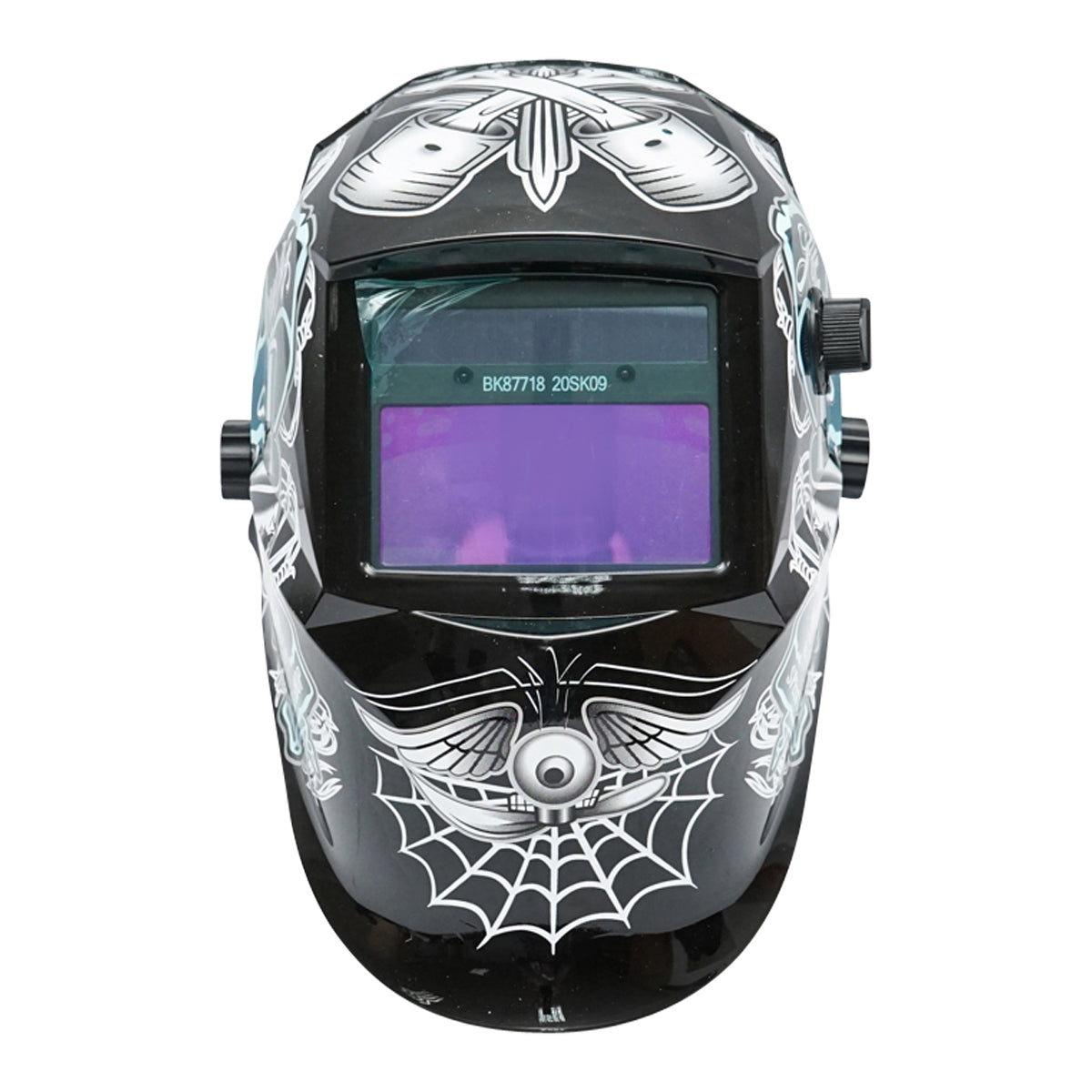 Breckner Germany Automatic Welding Mask Black Skeleton