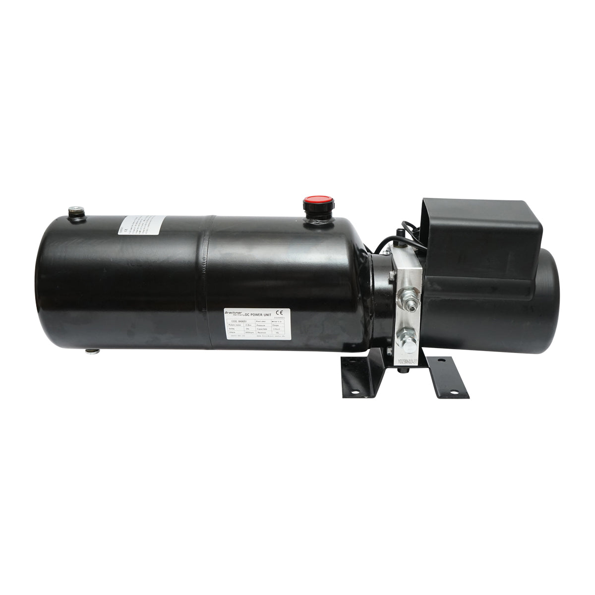 24V hydraulic pump, 2.2kW 150 bar, with 10L metal tank and remote control