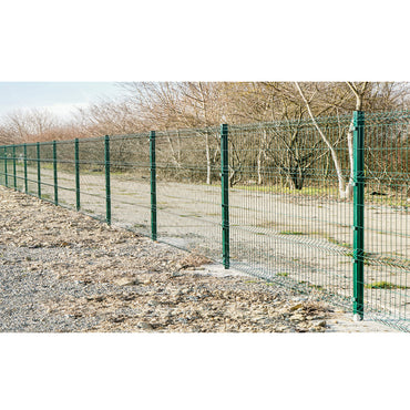 Zinc-coated bordered panel for fence 2500x1830mm green RAL6005