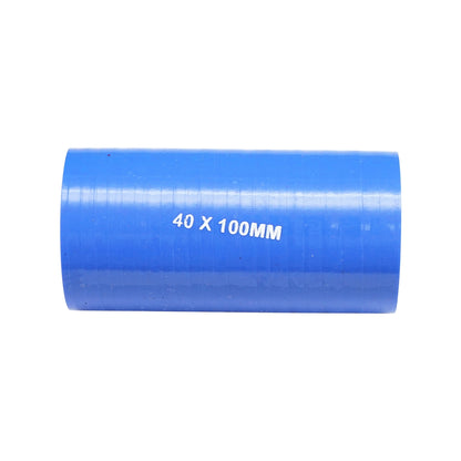 Cooling hose straight 40x100mm silicone with textile insert Breckner Germany