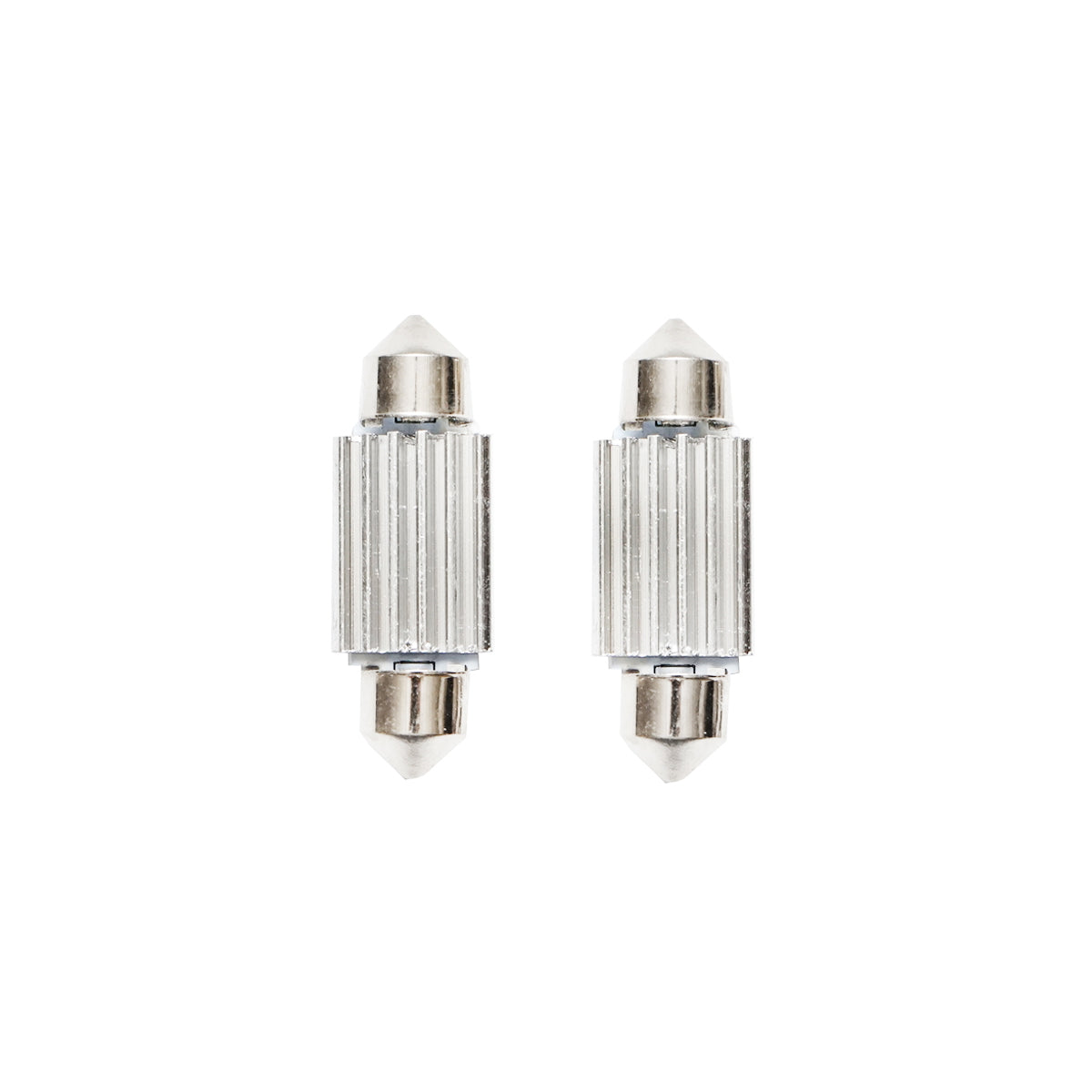 Set of 2 LED SMD SOFIT bulbs 36mm 12V 0.2A cold light Breckner Germany