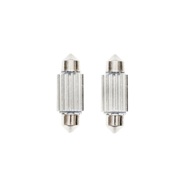 Set of 2 LED SMD SOFIT bulbs 36mm 12V 0.2A cold light Breckner Germany