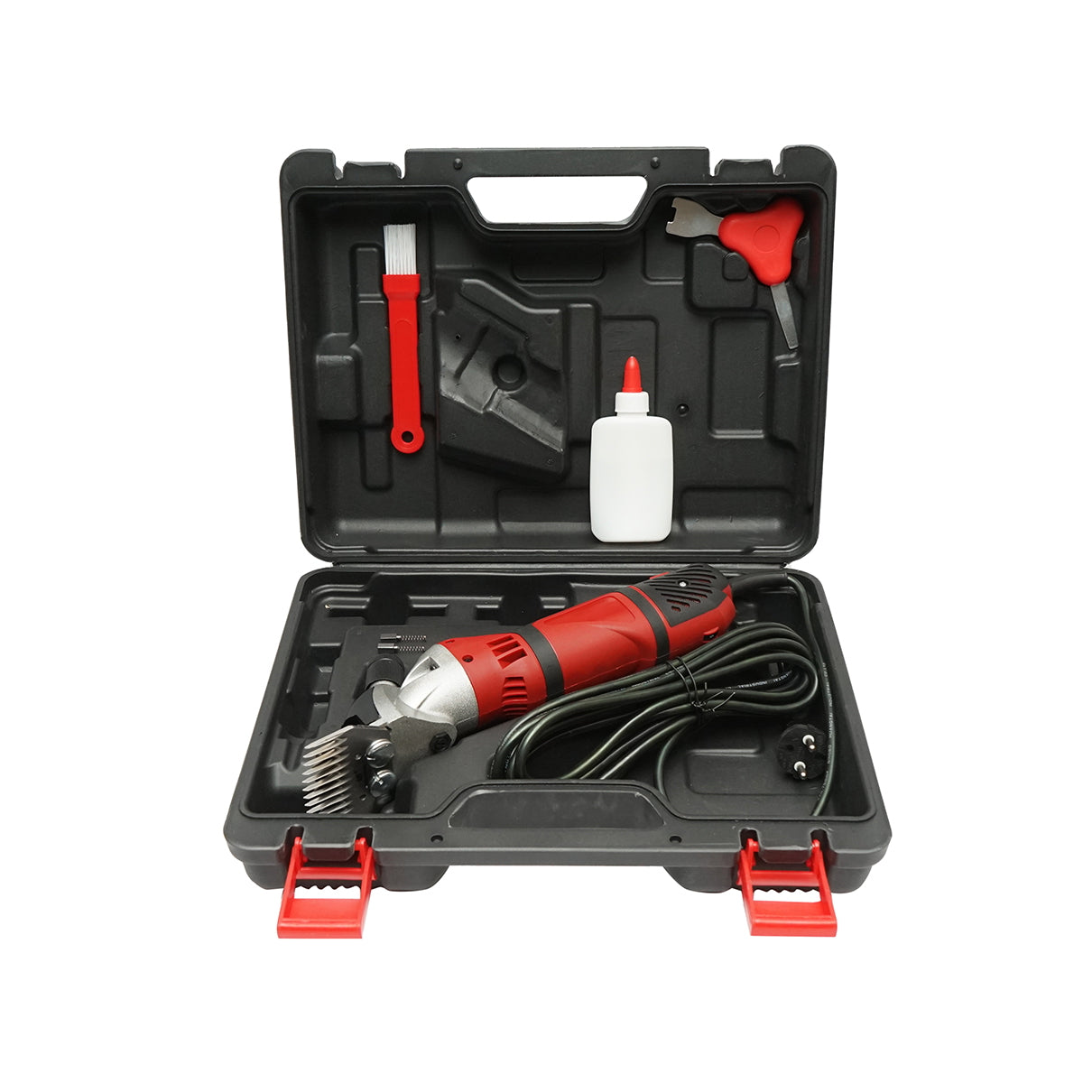 Professional sheep shearing machine 220V/50-60Hz, 990W 2400rpm, treated steel blade and aluminum head