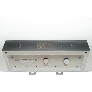 Electric boiler AC/DC, solar/220V, 60L, 2000W, 470x685mm with horizontal installation and remote control for domestic hot water Breckner Germany