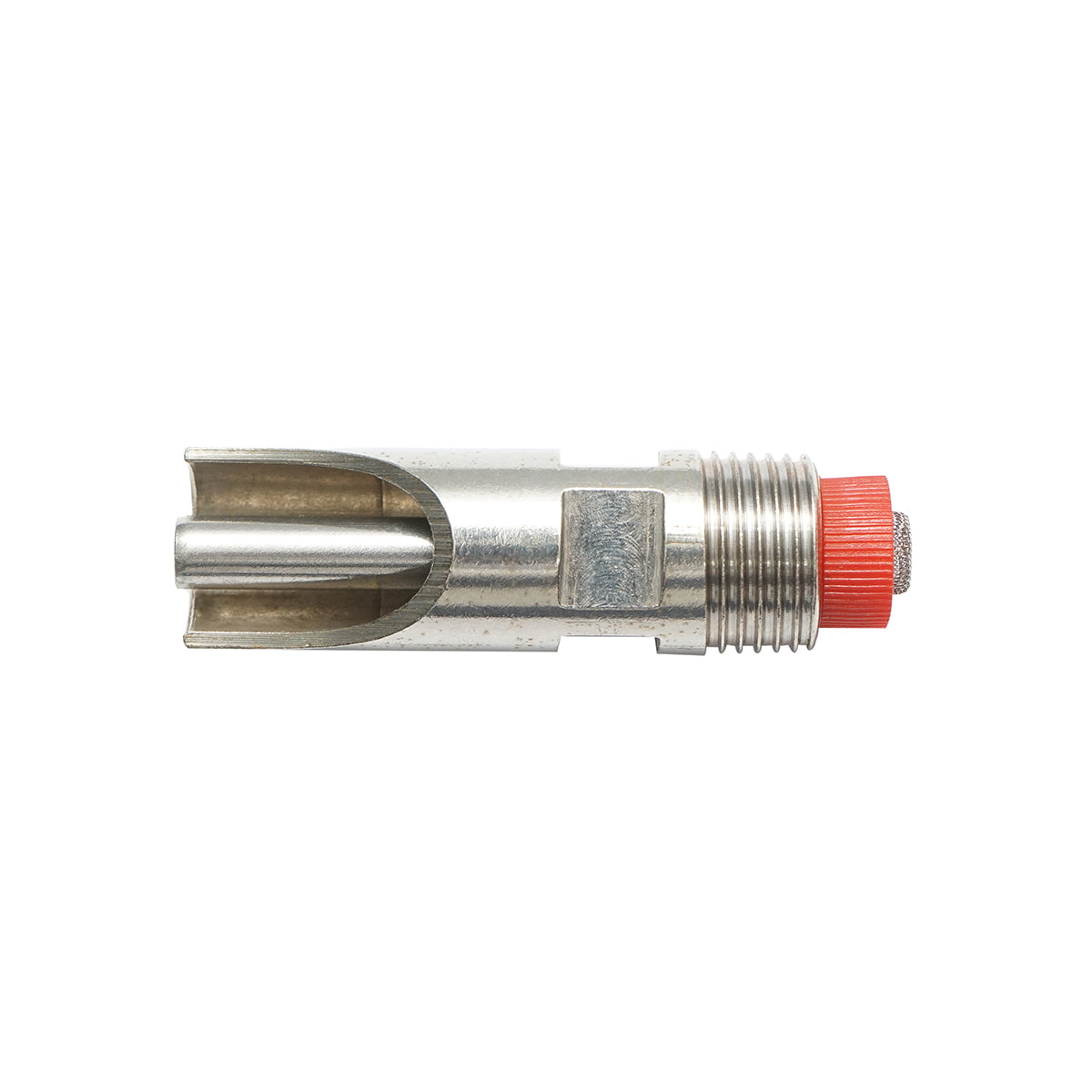 Stainless steel pacifier 76x21mm M20 for piglets and calves.