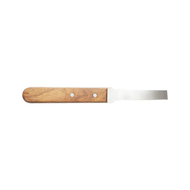 Double-edged reneta with hook for cleaning hooves, 190mm Breckner Germany