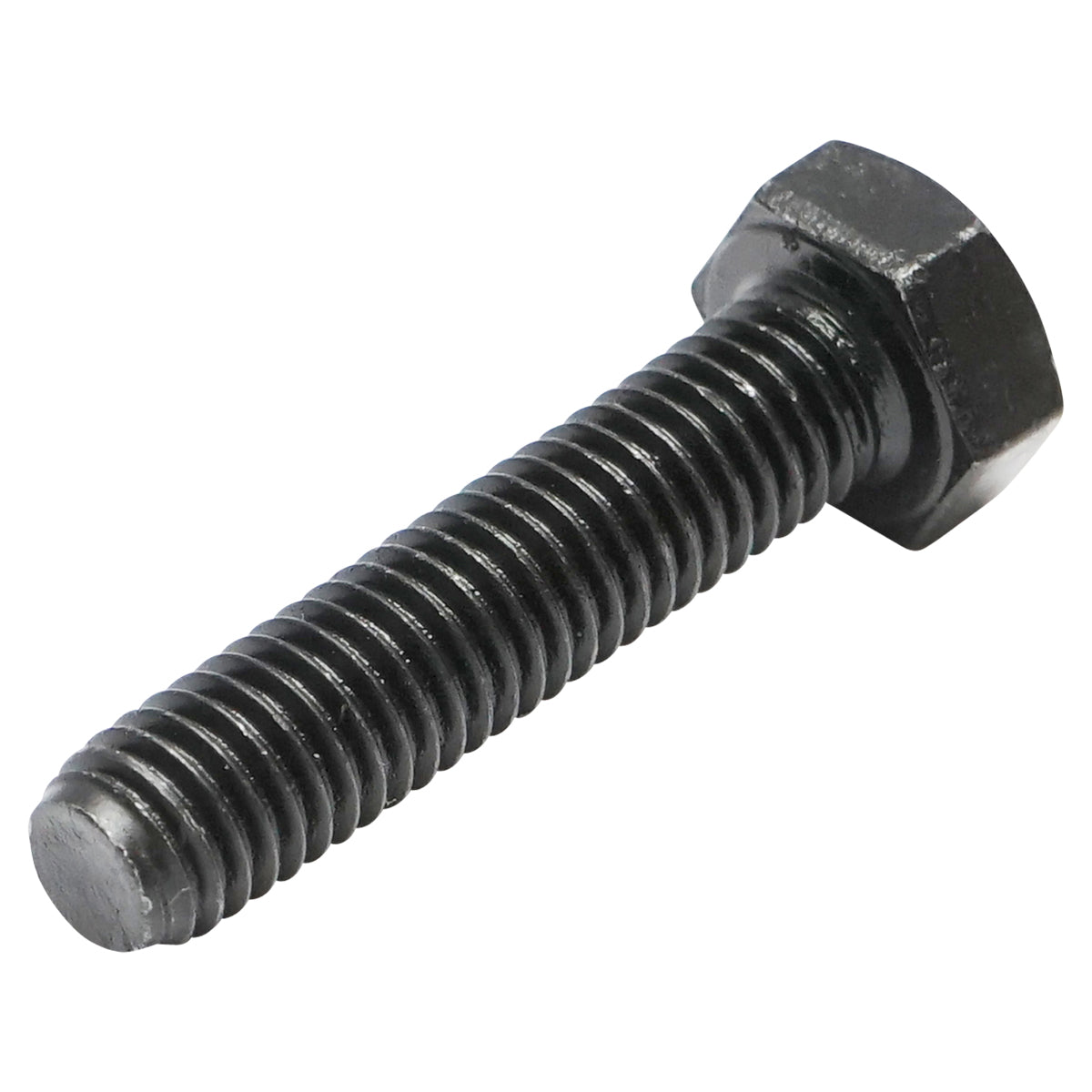Black screw with hexagonal head DIN 933 M8x35 G10.9 200 pieces/bag