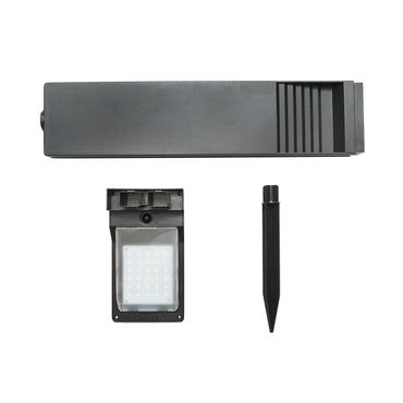 2W solar garden lamp with solar panel and 3.2V, 2200mah battery, IP66 Breckner Germany