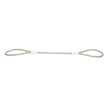 Steel winch cable 6x37 16mm diameter 1m with 2 eyes