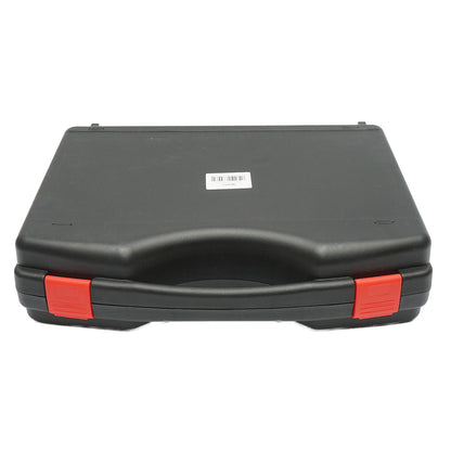 Air conditioning system verification kit with contrast solution and UV lamp