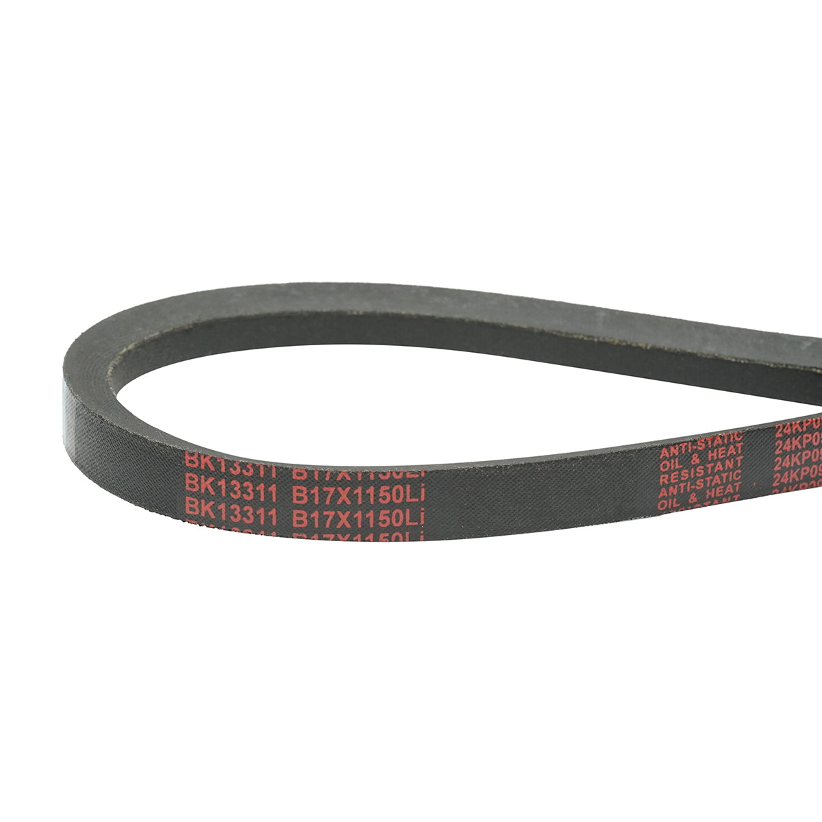 Trapezoidal transmission belt B 17x11x1150 Li Breckner Germany