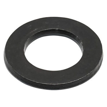 Set of 100 standard DIN 125 M16 black flat washers