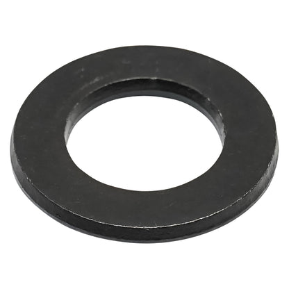 Set of 100 standard DIN 125 M16 black flat washers