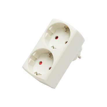 Double Schuko plug 16A, 250V, max 3680W Breckner Germany