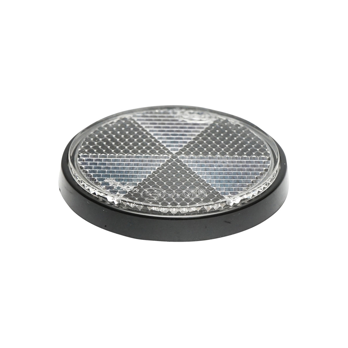 Round reflective 60mm white front Breckner Germany