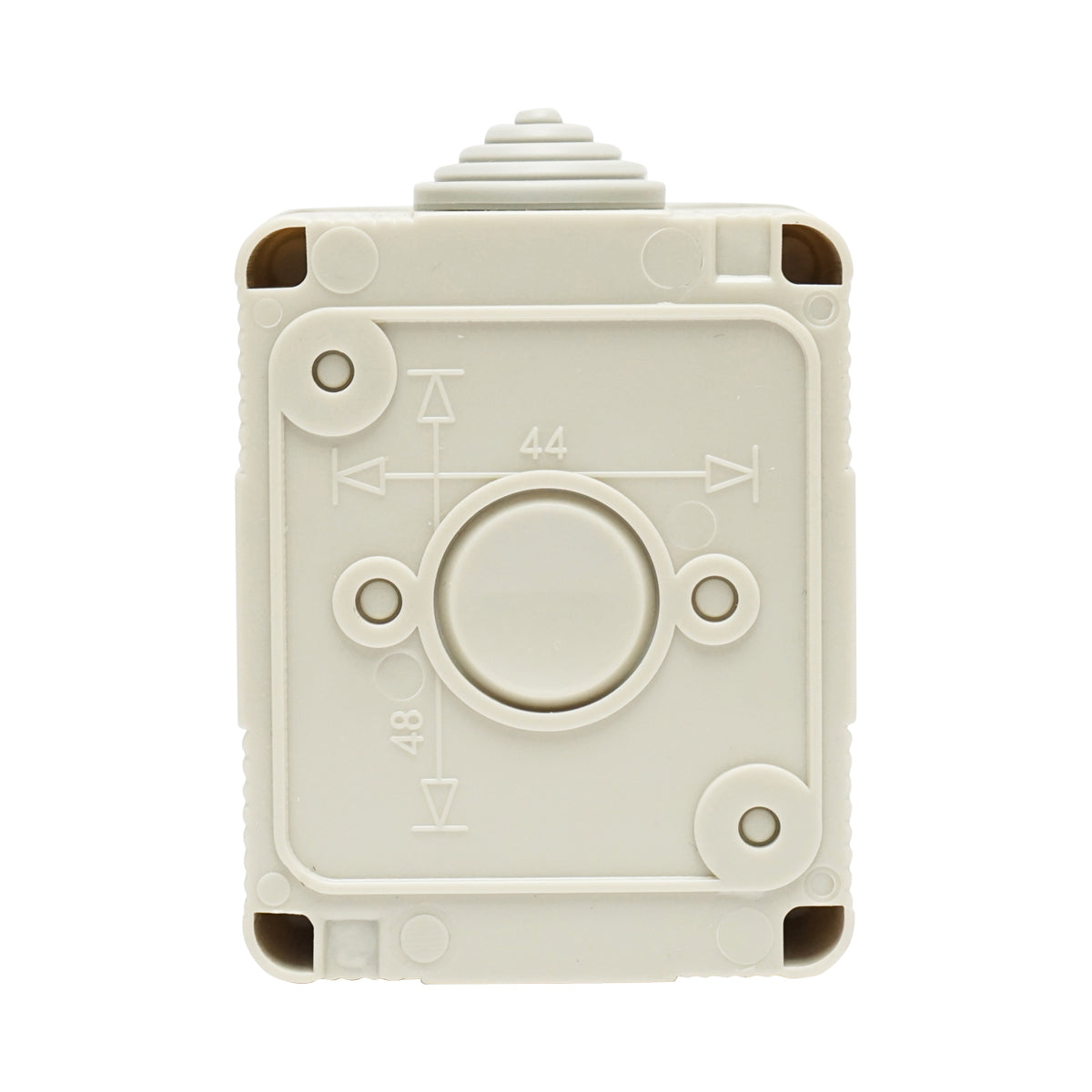 Double switch for exterior application IP55, 10AX, 250V Breckner Germany