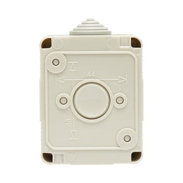 Double switch for exterior application IP55, 10AX, 250V Breckner Germany