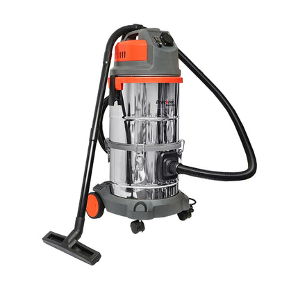 Professional industrial vacuum cleaner volume 38L 220V 1600W stainless steel body Breckner Germany