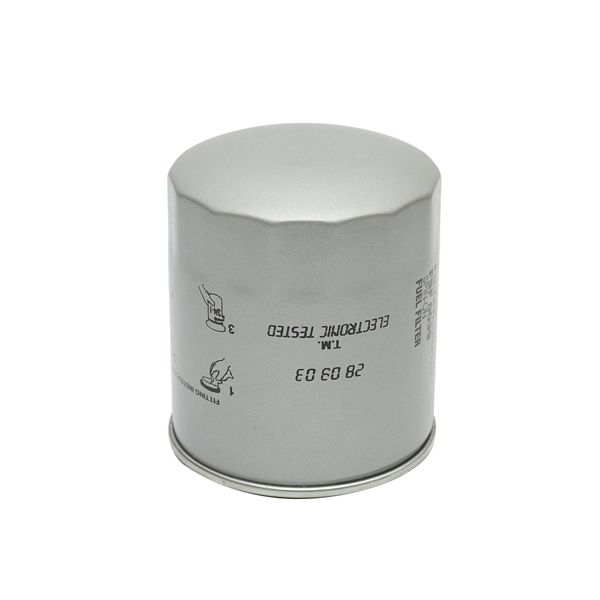 Mercedes-Benz 190D fuel filter, 2.5T, M12x1.5 thread, 99x86x63mm OEM code FSF 0039, equivalents H 35WK, FF 5153, WK 817