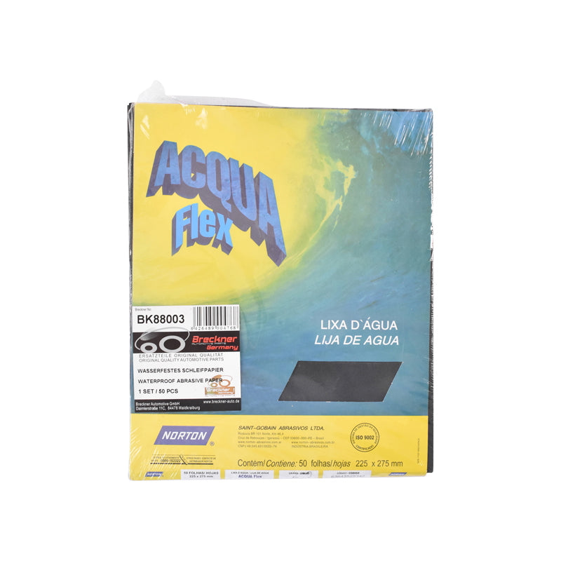Water-resistant sandpaper P240 50 pieces