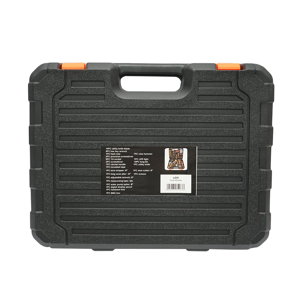 Combined tool and equipment set 49 pieces