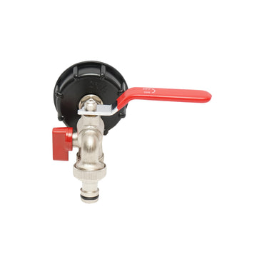 1/2 brass drain tap for IBC tank with 60 mm internal thread