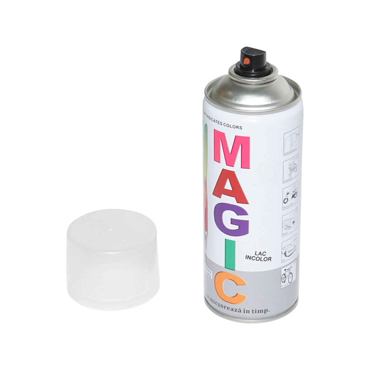 Magic clear lacquer spray paint 450 ml